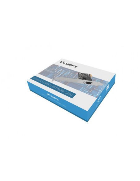 TARJETA RED LANBERG ETHERNET RJ45 PCI-E 1 PUERTO GIGABIT LP