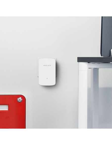 Mercusys ME10 ampliador de red Repetidor de red Blanco 10, 100 Mbit s