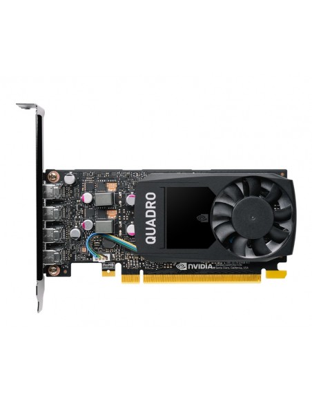 PNY VCQP1000V2-SB tarjeta gráfica NVIDIA Quadro P1000 V2 4 GB GDDR5