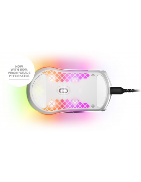 Steelseries Aerox 3 ratón mano derecha USB Tipo C Óptico 8500 DPI