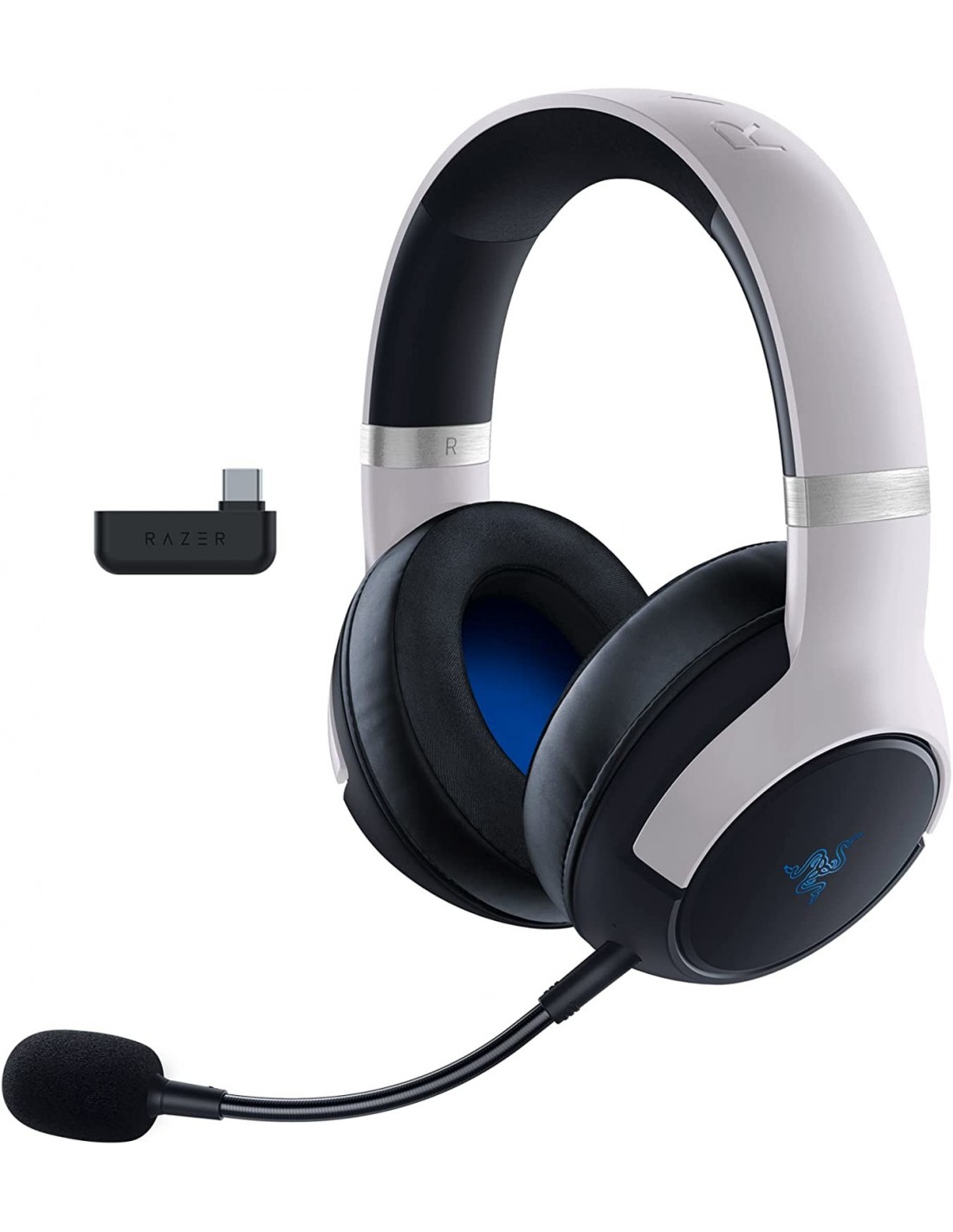 Adaptador USB Bluetooth para auriculares Gaming PS4, Cascos