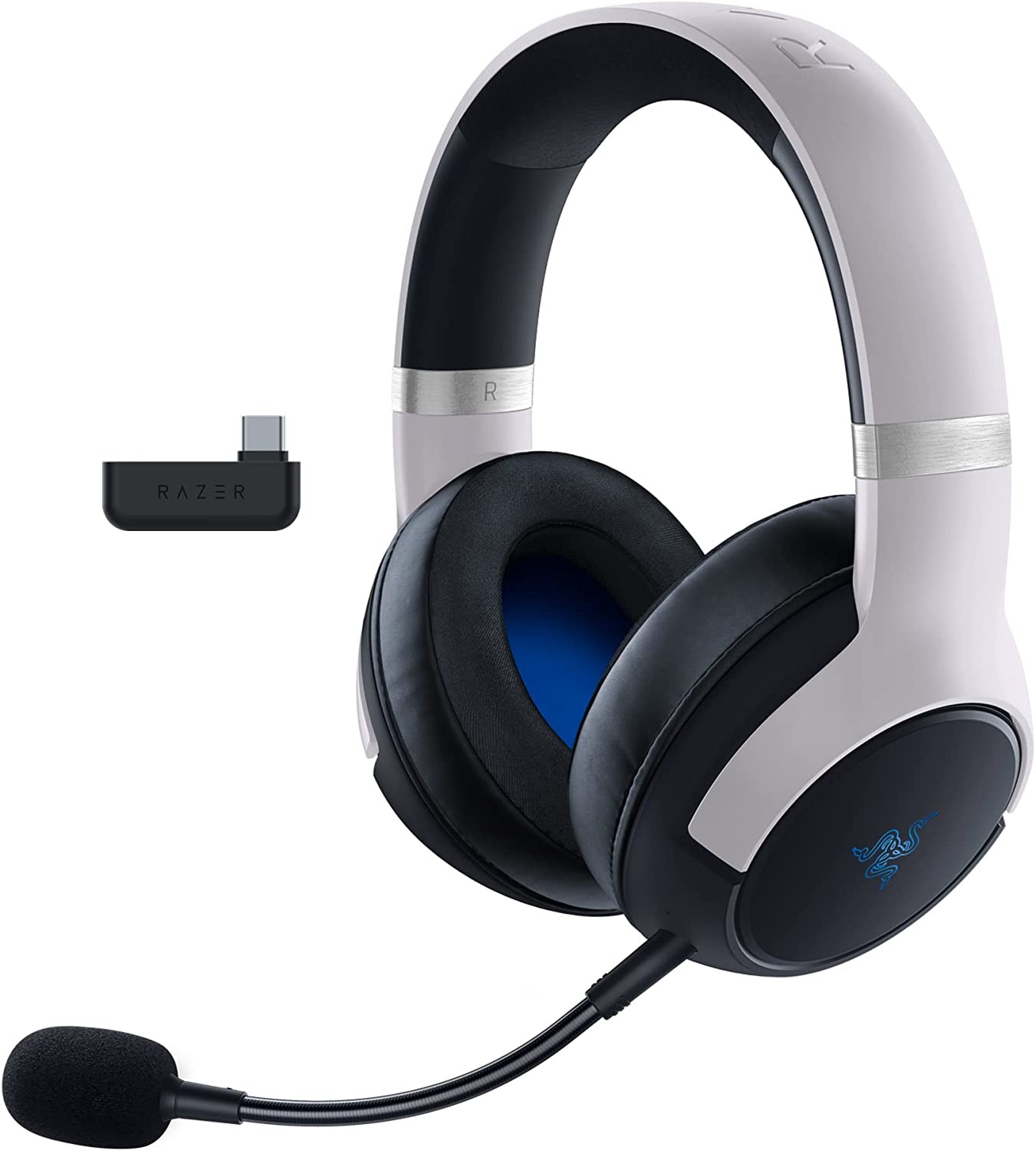 Razer Kaira Pro for PlayStation Auriculares Inalámbrico Diadema Juego USB  Tipo C Bluetooth Blanco