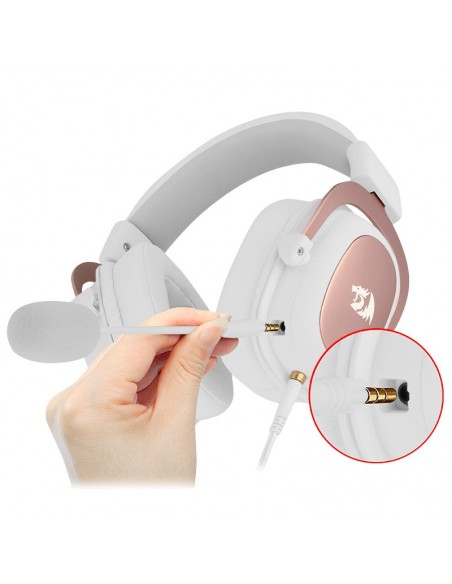 Redragon - ZEUS X Auricular Gaming RGB Virtual 7.1 USB Micró