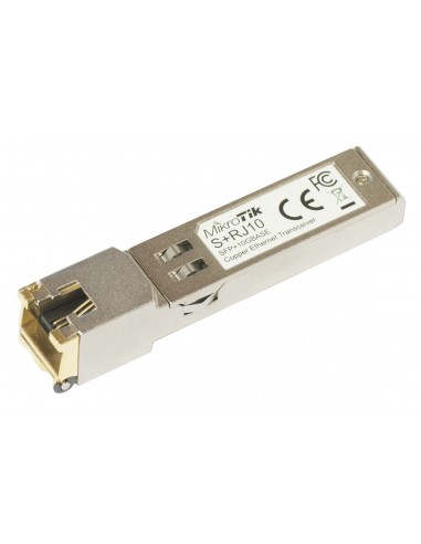 Mikrotik S+RJ10 red modulo transceptor Cobre 10000 Mbit s RJ