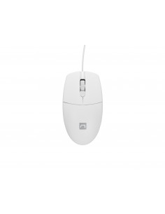 RATON NATEC RUFF 2 1000DPI OPTICO BLANCO