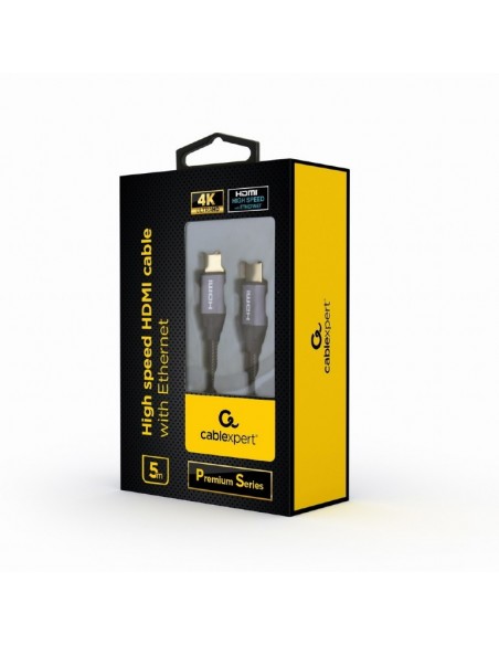 GEMBIRD CABLE HDMI DE ALTA VELOCIDAD CON ETHERNET "SERIE PREMIUM", 5 M