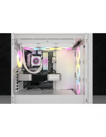 VENTI. CPU CORSAIR ICUE H150I ELITE LCD XT BLANCO CW-9060077-WW