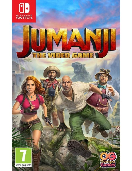 JUEGO NINTENDO SWITCH JUMANJI  EL VIDEOJUEGO