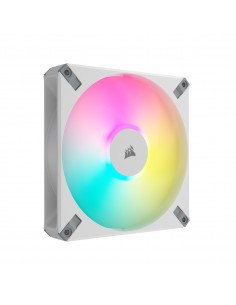 VENTILADOR CAJA ADICIONAL 14X14 CORSAIR AF140 ELITE RGB BLANCO