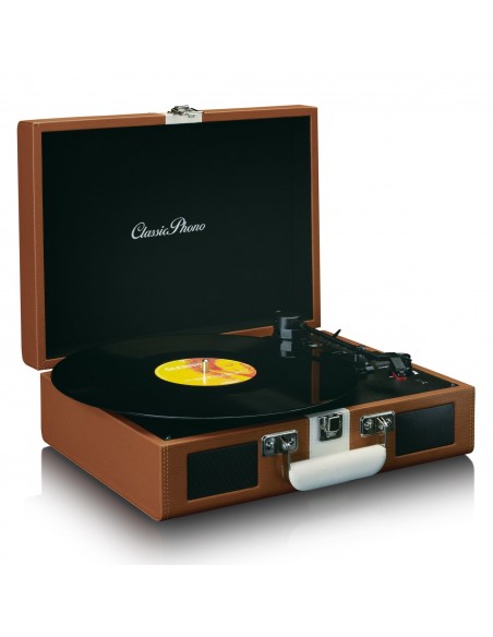 TOCADISCOS LENCO TT-120BNWH MARRON