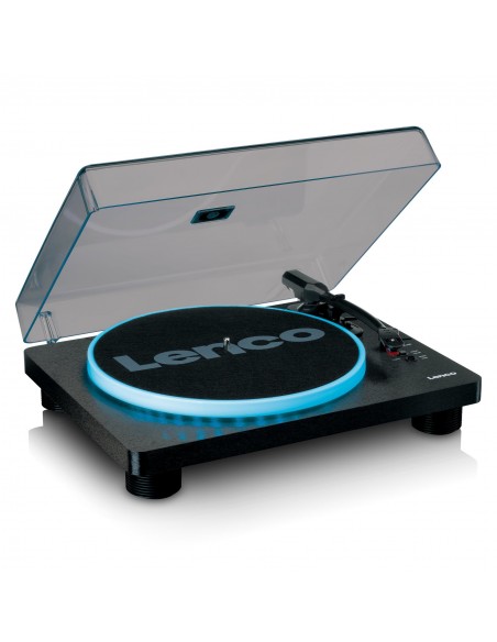 TOCADISCOS LENCO LS-50LEDBK NEGRO
