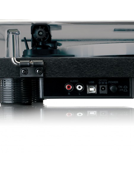 TOCADISCOS LENCO LS-50LEDBK NEGRO