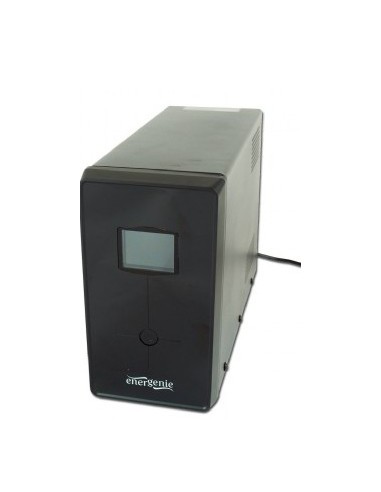 SAI GEMBIRD con USB y display LCD 1500 VA negro