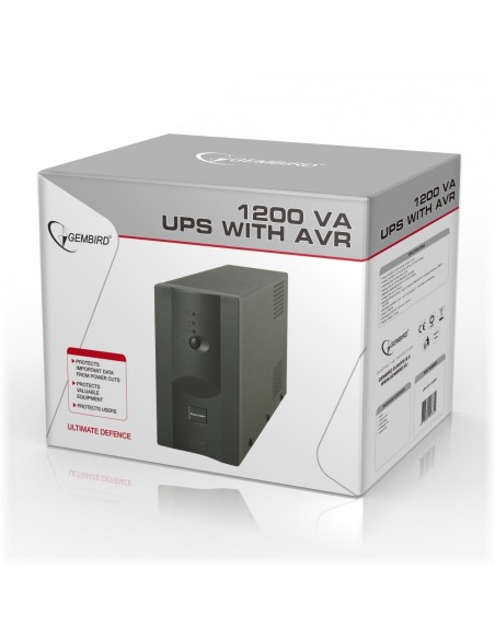 UPS GEMBIRD DE 1200VA CON AVR AVANZADO
