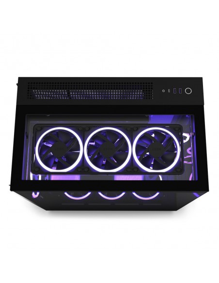 CAJA  ATX SEMITORRE NZXT H9 ELITE NEGRO CRISTAL CM-H91EB-01