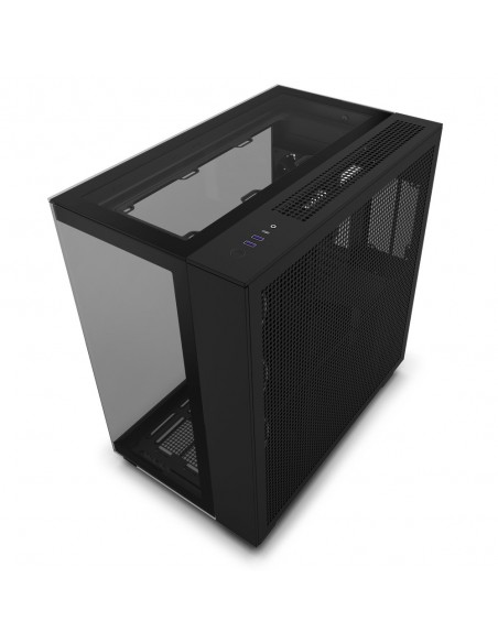 CAJA  ATX SEMITORRE NZXT H9 ELITE NEGRO CRISTAL CM-H91EB-01