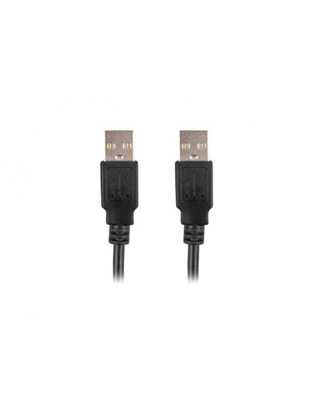 CABLE USB 2.0 LANBERG MACHO MACHO 0.5M NEGRO