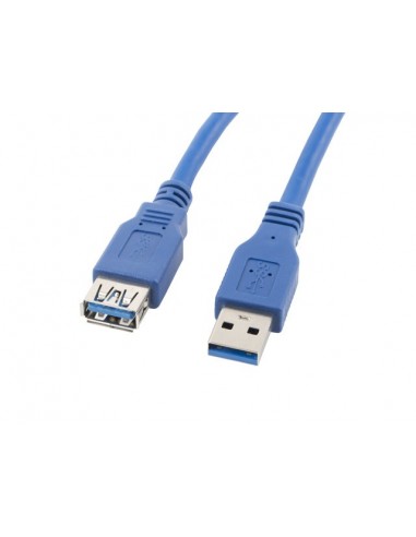 CABLE ALARGADOR LANBERG USB 3.0 MACHO HEMBRA 3M AZUL