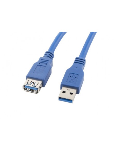 CABLE ALARGADOR LANBERG USB 3.0 MACHO HEMBRA 3M AZUL