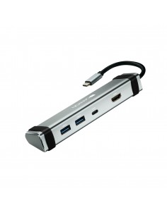 HUB 4 PUERTOS CANYON GRIS