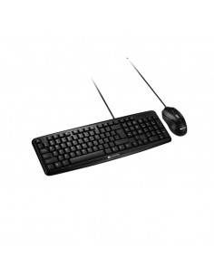 TECLADO + RATON CANYON CLASICO SET-1 NEGRO