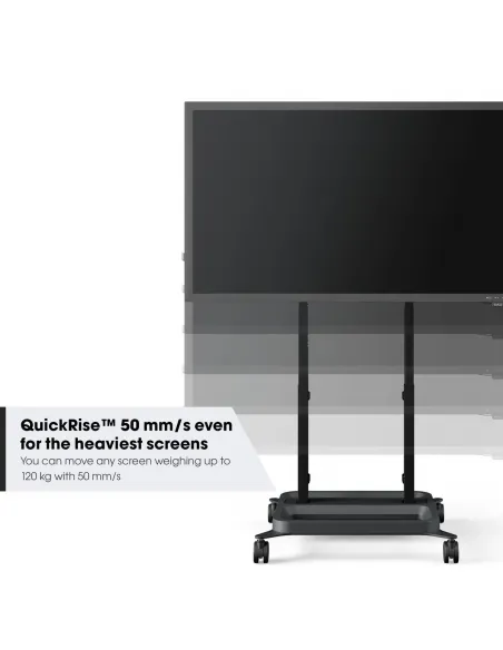VOGELS RISE 5105 MOTORIZED DISPLAY LIFT FLOOR STAND 50 BLACK (RISE5105 )
