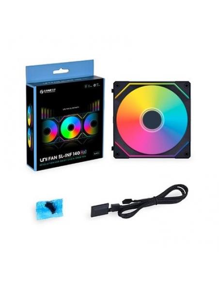 VENTILADOR 140X140 LIAN LI UNI FAN SL 140 INFINITY BLACK