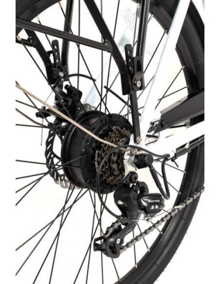 YOUIN EBIKE YOU-RIDE LOS ANGELES - PASEO - RUEDA 26” - BAT. EXTRAIBLE -BLANCO