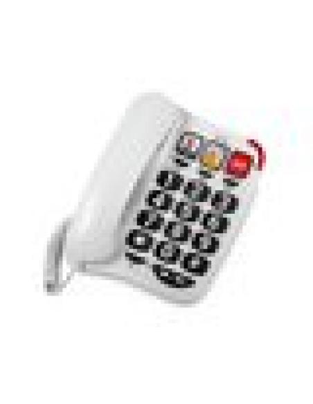 TELEFONO FIJO SPC COMFORT NUMBERS 2 BLANCO
