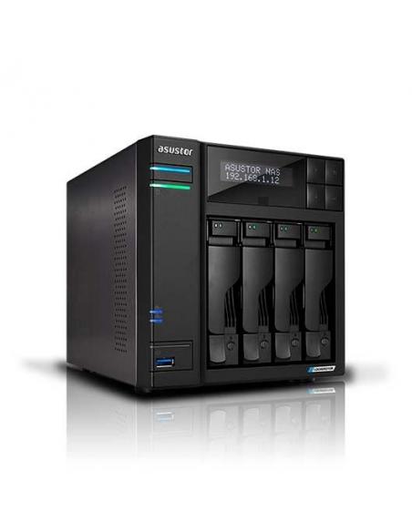 NAS SERVIDOR ASUSTOR AS6704T 4BAY NAS 4GB RAM 2.5G