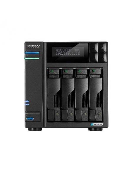 NAS SERVIDOR ASUSTOR AS6704T 4BAY NAS 4GB RAM 2.5G