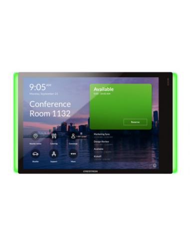 CRESTRON 7 IN. ROOM SCHEDULING TOUCH SCREEN FOR MICROSOFT TEAMS  SOFTWARE, BLACK SMOOTH, INCLUDES ONE TSW-770-LB-B-S LIGHT BAR (