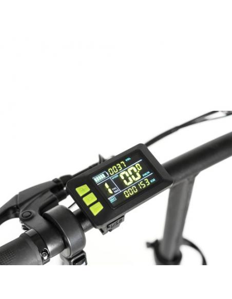 EBIKE  PORTO - URBAN - FAT 20” X 4 - BAT.EXTRAIBLE  - NEGRO/OCRE