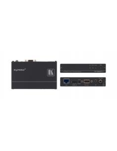 KRAMER AVSM 4K60 4:4:4 HDMI EXTENDER WITH USB, ETHERNET, RS–232, & IR OVER EXTENDED–REACH HDBASET 3.0 - EXT3-XR-TR (50-80572290)