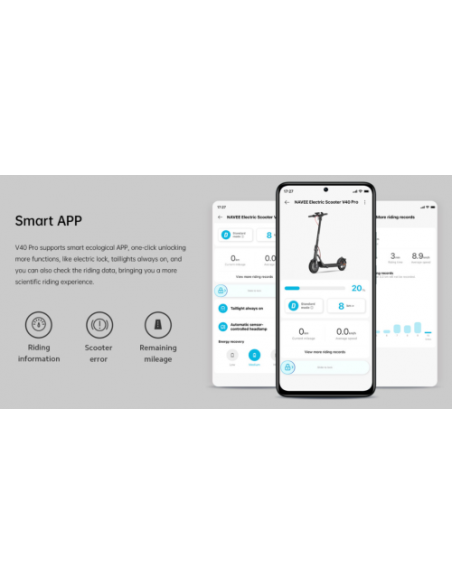 NAVEE V40 PRO PATINETE ELECTRICO