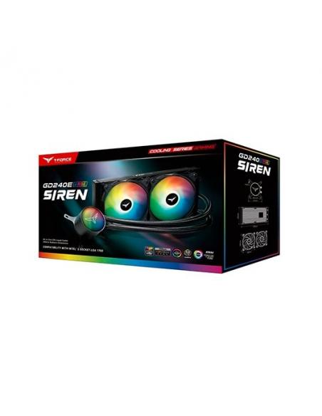 DISIPADOR REF LÍQUIDA TEAMGROUP SIREN GD240E ARGB