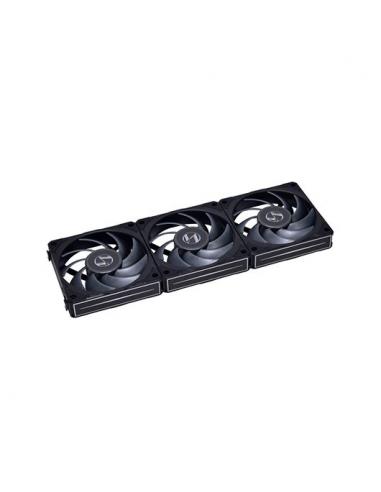 VENTILADOR 120X120 LIAN LI UNI FAN P28 BLACK PACK 3 UDS