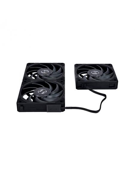 VENTILADOR 120X120 LIAN LI UNI FAN P28 BLACK PACK 3 UDS