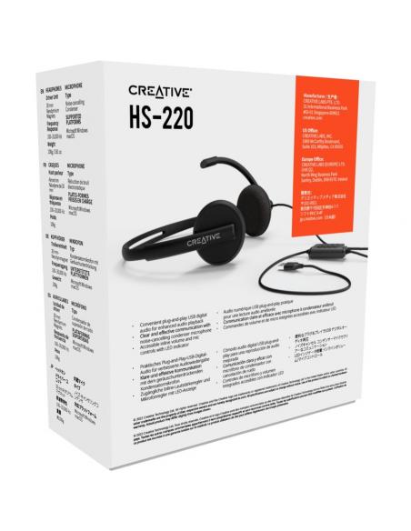 CREATIVE SYS,HEADSET CREATIVE HS-220 BK WW