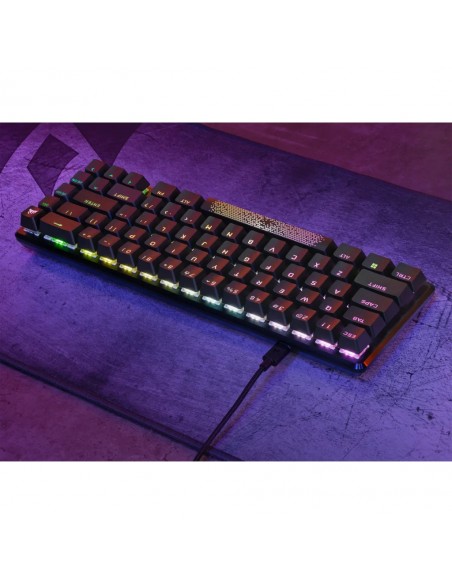 TECLADO CORSAIR USB K65 MINI PRO RGB BLK OPX 65% CH-91A401A-ES