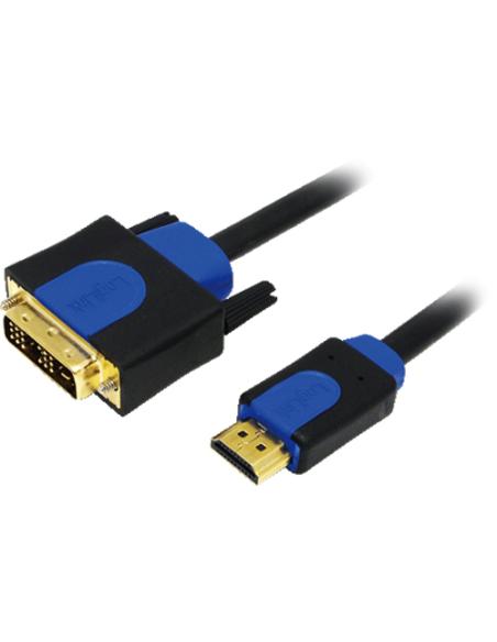 CABLE HDMI-M A DVI-M 3M LOGILINK  CHB3103