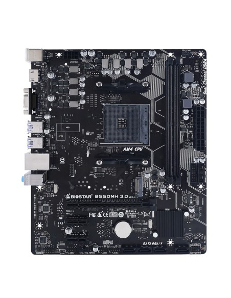 Biostar B550MH Micro-ATX DDR4 Negra