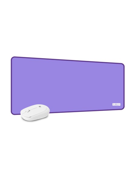 Subblim Harmony Pack Mousepad XL Inalámbrico Violeta