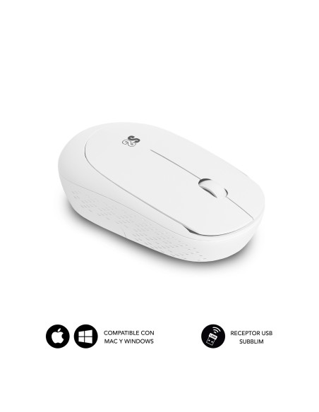 Subblim Harmony Pack Mousepad XL Inalámbrico Violeta