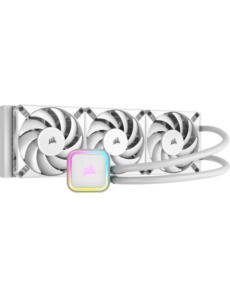 Refrigeración Líquida Corsair iCUE H150i Elite RGB Blanca