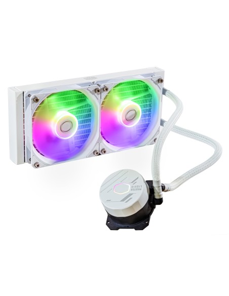 Refrigeración Líquida Cooler Master MasterLiquid 240L Core ARGB Blanca