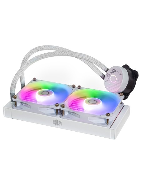 Refrigeración Líquida Cooler Master MasterLiquid 240L Core ARGB Blanca
