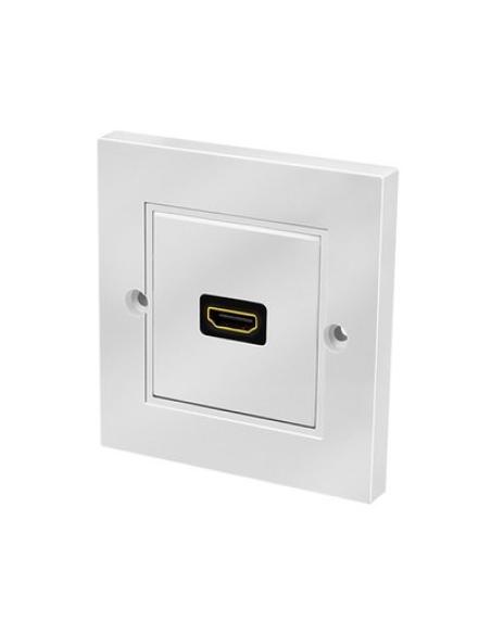BASE DE ENCHUFE LOGILINK HDMI BLANCO