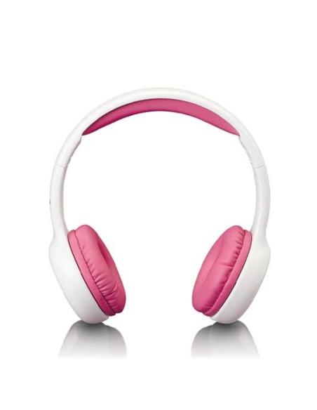 AURICULARES LENCO HP-010PK BLANCO/ROSA