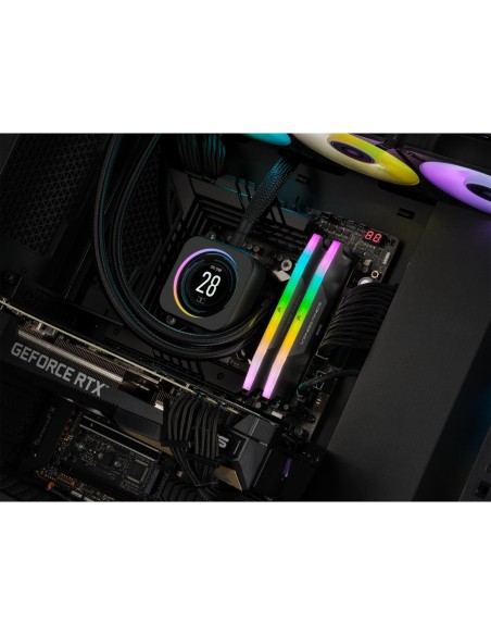 Corsair Vengeance RGB 32GB (2x16GB) 6000MHz CL36 DDR5 Negra